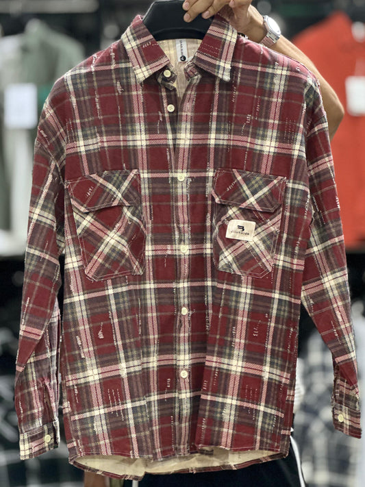 Turkish Imported Casual Shirt – Rough Check Style