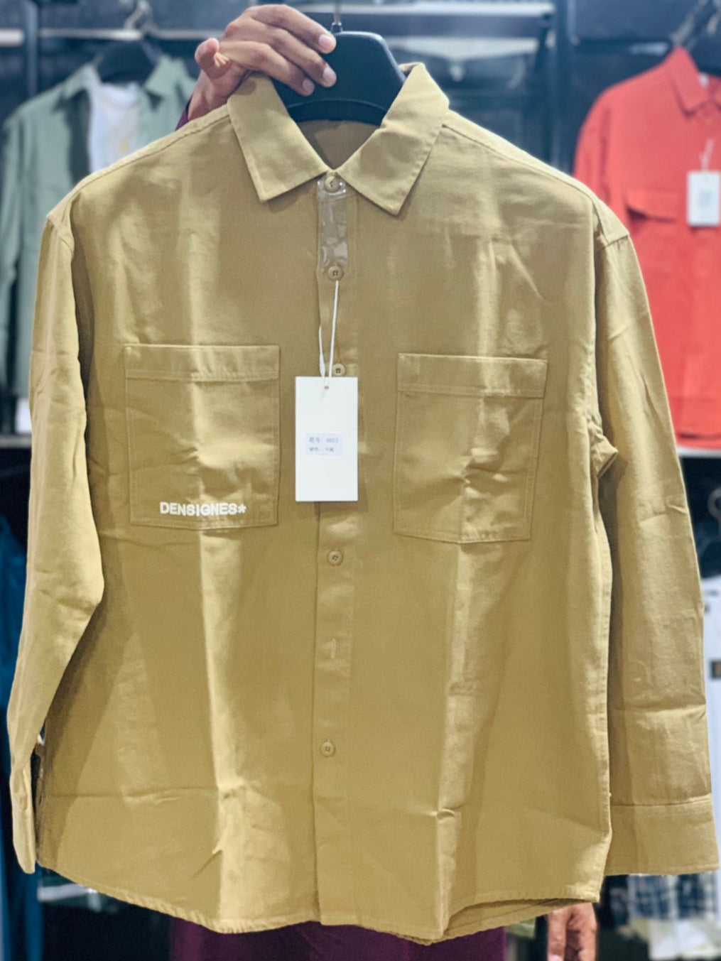 Turkish Imported Casual Shirt – Double Pocket Plain Style